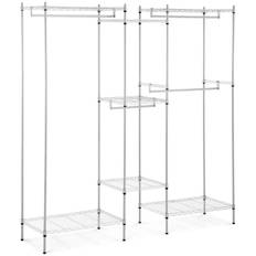 Dobbelt tøjstativ - 190 x 45 x 195 cm - 210 kg