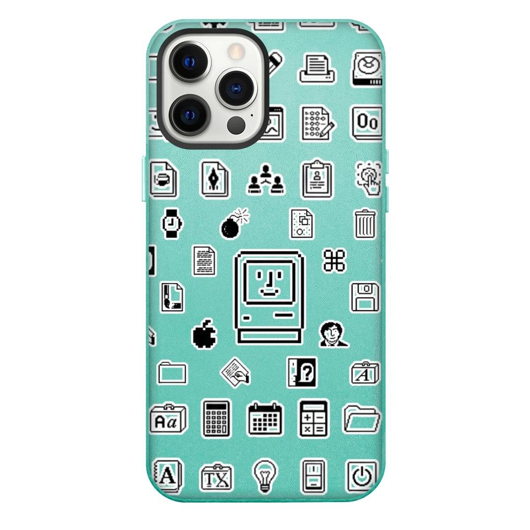 Apple Mac Phone Case For iPhone Samsung Galaxy Pixel OnePlus Vivo Xiaomi Asus Sony Motorola Nokia - Macintosh Mini Icons Poster Art.