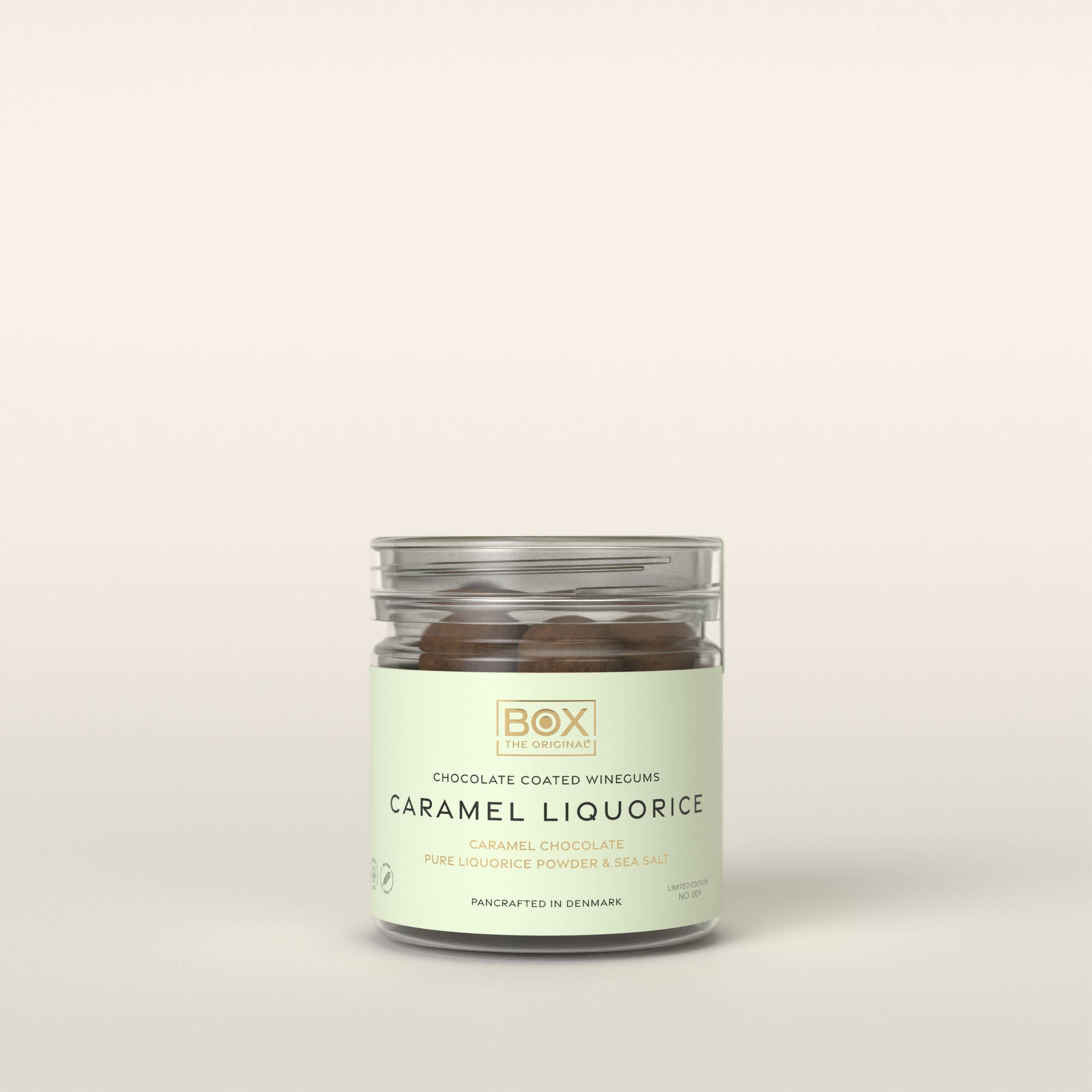 Vingummi m. Karamel-Lakrids Chokolade -Box the Original