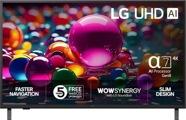 LG 43" UA 75 4K TV (2025)