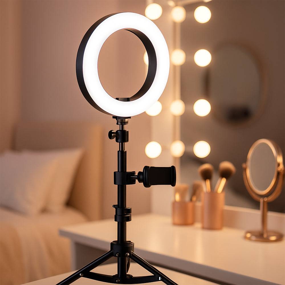 Ring light - 3 lysindstillinger - QX-260 - 180 cm.