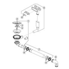 Blanco Afløb ETAGON/SUBLINE 1x3,5 UXI