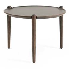 Design House Stockholm - Aria Soffbord Ø50 Låg - Mörk Ek