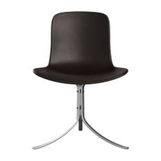 PK9™ Stol - Grace mørk brun læder
