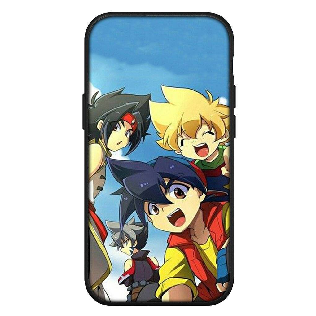 for Samsung Galaxy S25 S24 S23 S22 Ultra FE Plus A37 A57 A56 A55 A06 A16 A15 A36 A26 A35 A05 A25 A54 A34 Phone Case Lovely Beyblade Burst Finish Cover for Redmi A3 4G