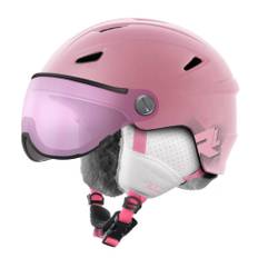 Relax Stealth Skihjelm med visir - Dame / Herre - Rose, Rose / M
