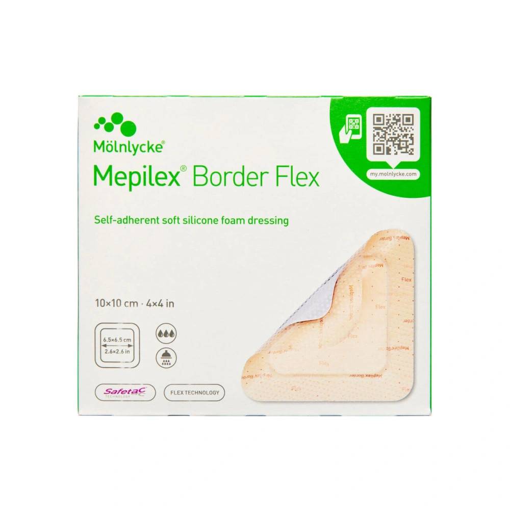 Mepilex Border Flex 10 x 10 cm - 5 stk