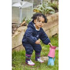 JoJo Maman Bébé Waterproof Fleece Lined Puddlesuit9 - 12 måneder (74 - 80cm)