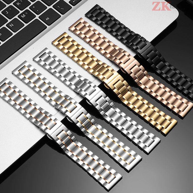För Seiko Jubilee Armband Massiv Ändlänk Rostfritt Stålband 18mm Oyster Rem Srpd Skx007/Skx009 SRPD63K1 Böjd Ändlänk Armband white