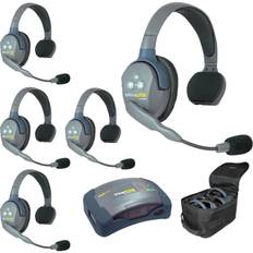 EARTEC ET-UL5SEU - UltraLITE 5 people system w/ 5 Single Headsets  batt.  charger