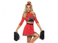 (ComputerSalg) Varsity Cheerleader Babe kostume
