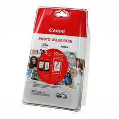 Canon Blæk Multipak + Papirt 8286B006 PG-545XL/CL-546XL Sort Cyan Magenta Gul