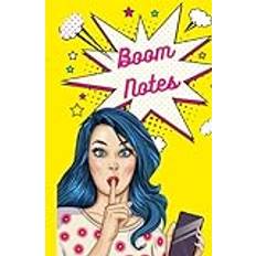 EK-Boom Notes. Cuaderno A5. Diseño Pop-Art. 150 páginas. Ideal para regalo.