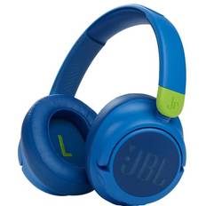 JBL Jr460NC trådlösa on-ear hörlurar (blå)