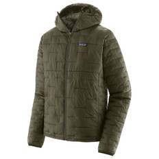 Patagonia Micro Puff Hoody Syntetjacka Herr Storlek XS Färg olivgrön