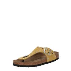 BIRKENSTOCK Klipklappere 'Gizeh Rivet'  gul - 38
