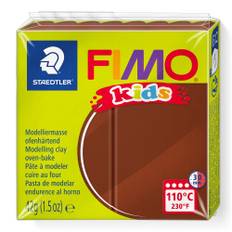 FIMO Kids modellervoks - Brun - 42 gram