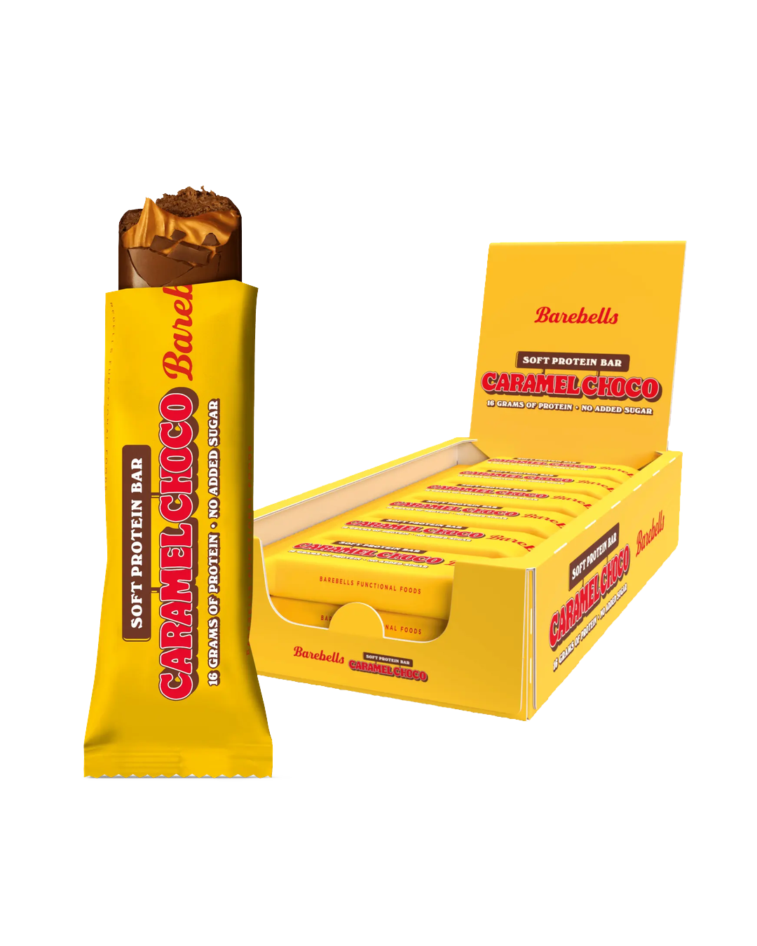 Barebells - Soft Proteinbar 12x55g - Caramel Choco