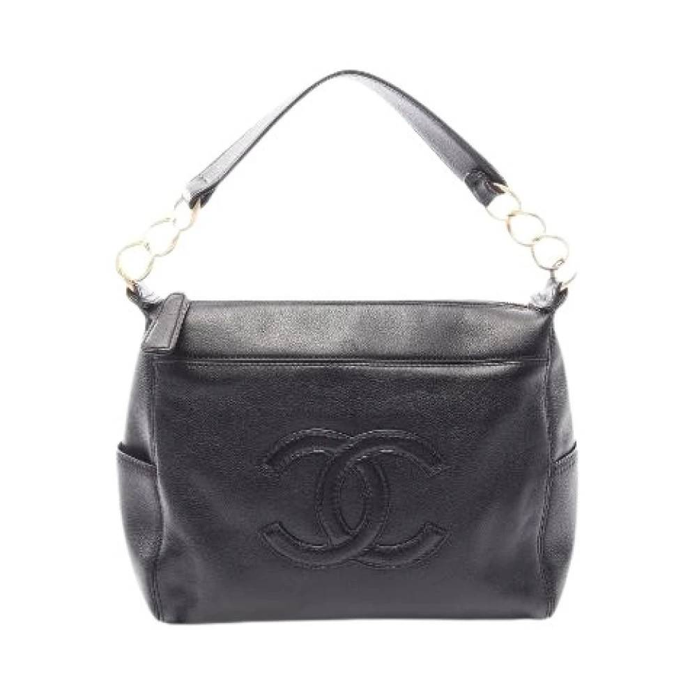 Chanel Vintage - Pre-owned Coco Mark Grained Calf Handbag Vintage - Dam - ONE Size - Läder