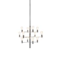 Herstal Manola 12 Lysekrone Krom