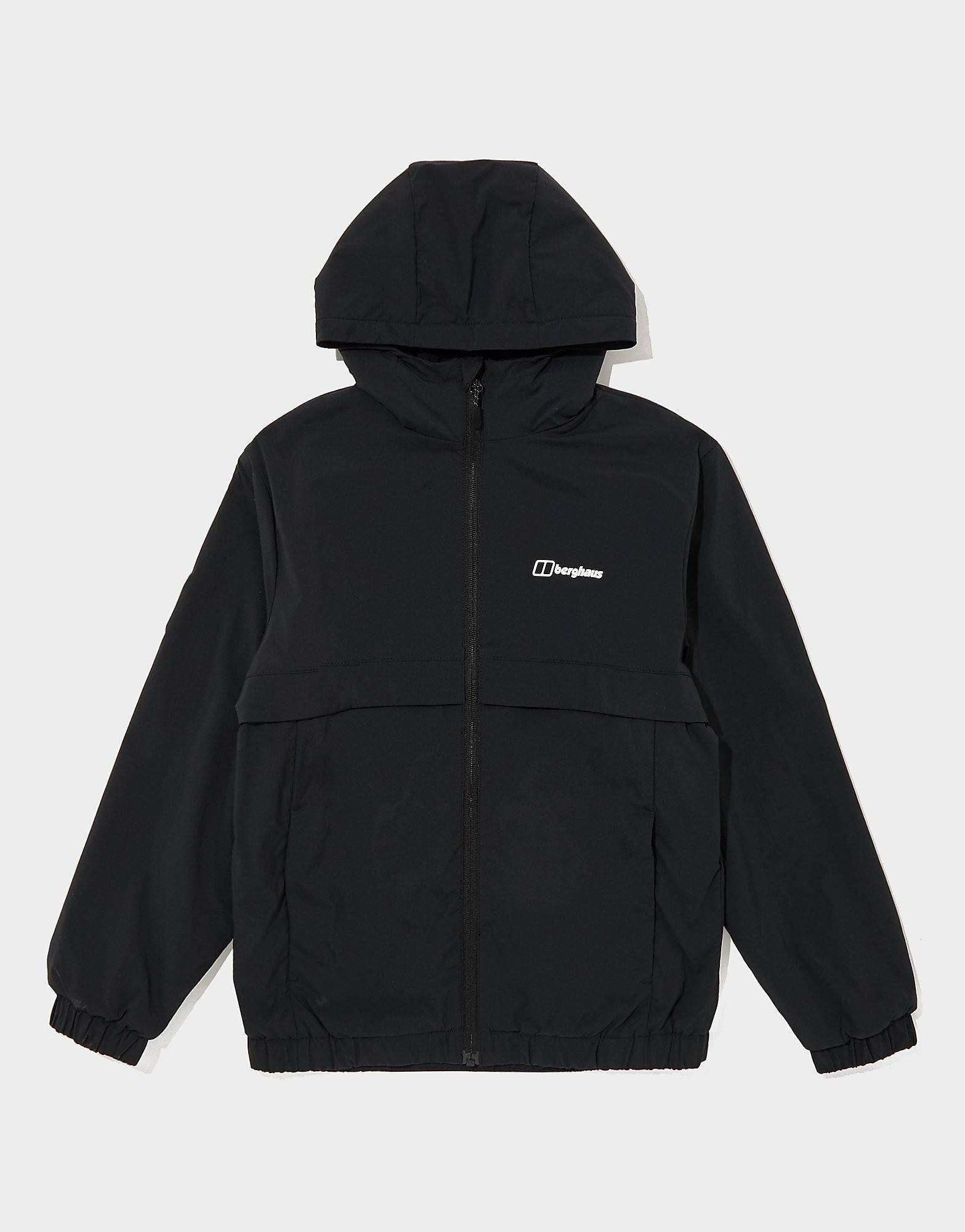 Berghaus Girls' Norrin Jacket Junior, svart - 11-12Y