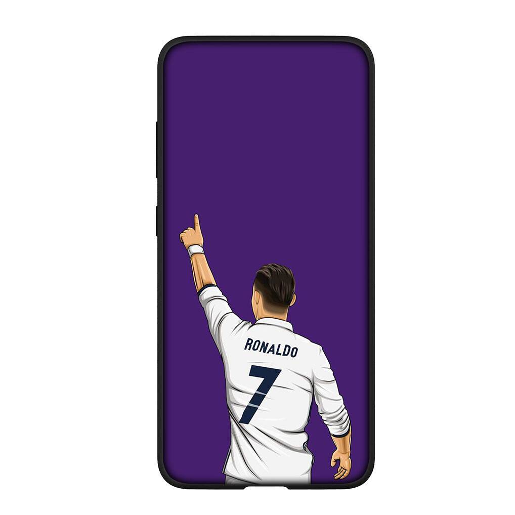 for Samsung Galaxy S25 S24 S23 S22 Ultra FE Plus A17 A37 A57 A56 A55 A06 A16 A15 A36 A26 A35 A05 A25 A54 A34 Phone Case Football No7 Soccer No 7 Cover for Samsung Galaxy M15 ecru