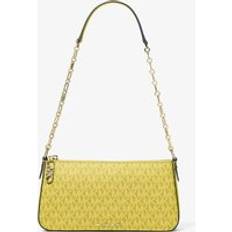 MK Empire Medium Signature Logo Chain-Link Pochette - Green - Michael Kors - ONE SIZE