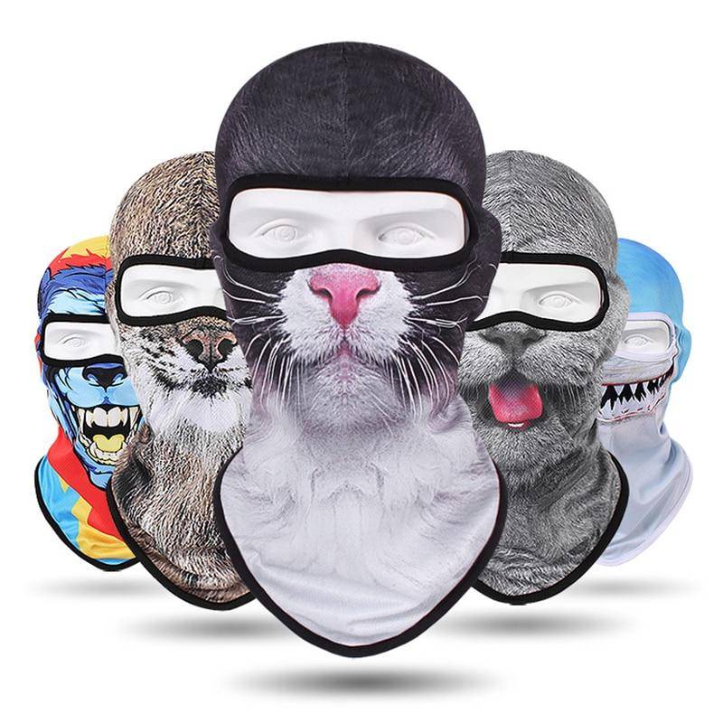 Motorcykel Motocross Moto Snabbtorkande Mask Skidåkning Snowboard Hatt Hjälmfoder Biker Heltäckande Mössa Cykling Huvudbonad