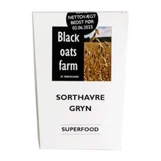 Sorthavre Gryn groft valsede 330 g Ã¸kologisk