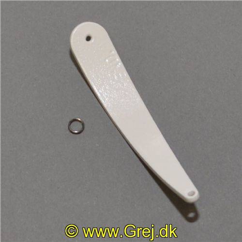 Den originale Jack Rapid ML Stripper 12 gram - Hvid - Uden krog men med springring