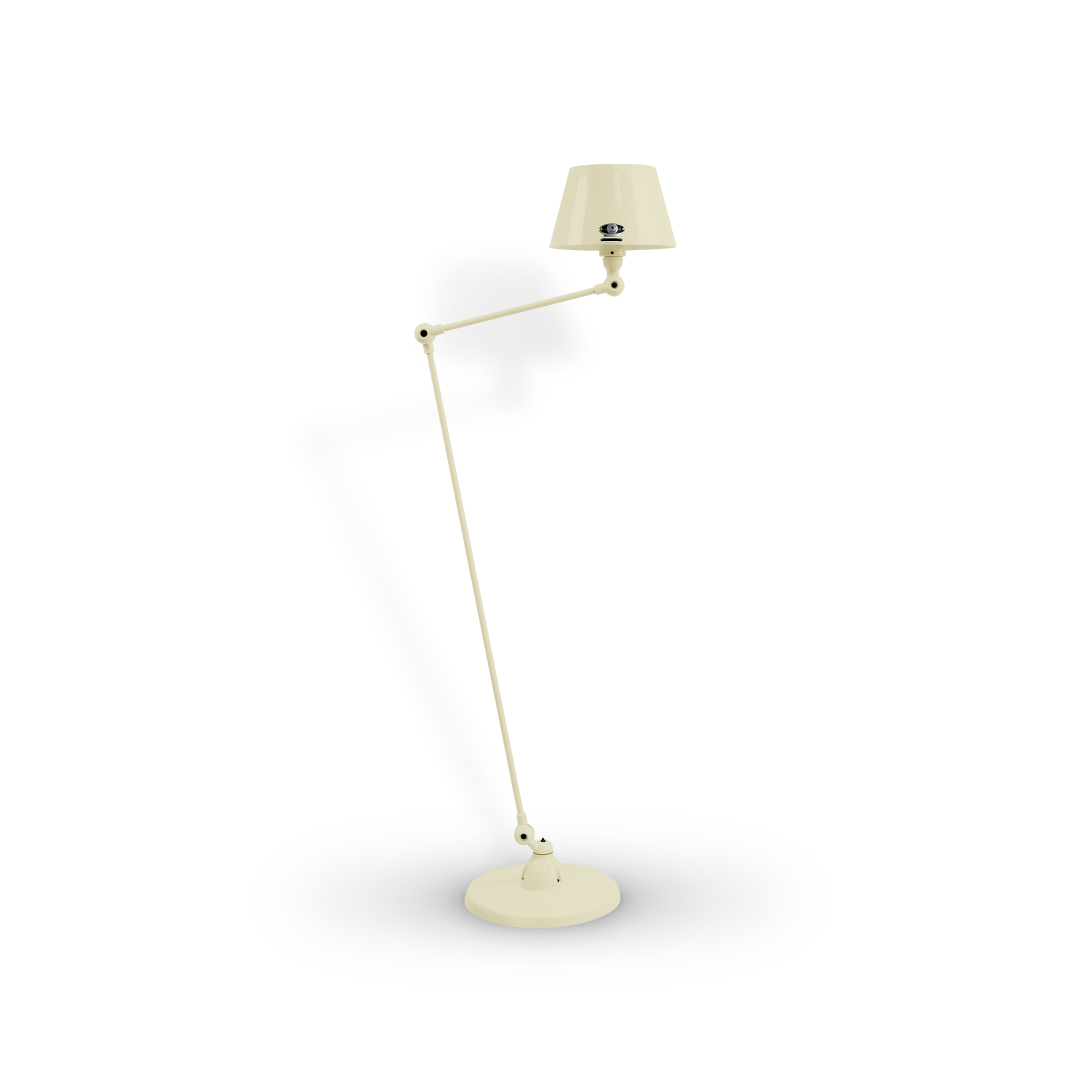Aicler AID833 gulvlampe fra Jieldé - Ivory / Blank
