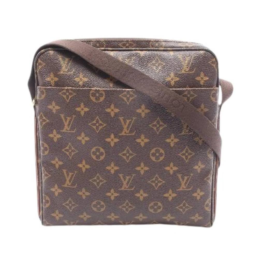 Louis Vuitton Vintage Pre-owned Trott Monogram Skuldertaske - Vintage - Herre - Brun - ONE SIZE - Uld