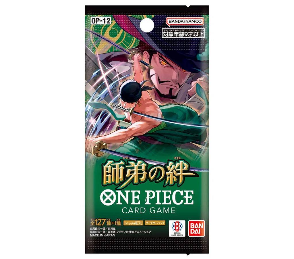 One Piece Card Game: Legacy of the Master [OP-12] Booster (Japansk version)