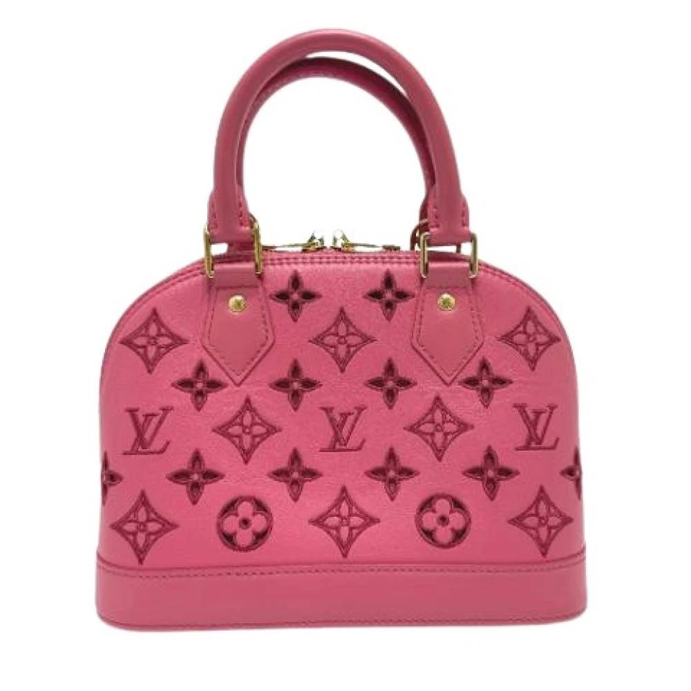 Louis Vuitton Vintage Pre-owned Vintage Håndtaske - Vintage - Dame - Lyserød - ONE SIZE - Læder