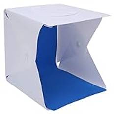 Photo Light Box, Folding Light Box Photo Studio Light Box 20CM Soft Light Photography Box Portable Folding Lighting Softbox med 6 Färgbakgrunder Photo Studio Light Box för