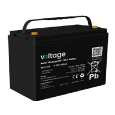 VOLTAGE AGM 12V 100Ah VE12-100 batteri (levetid 6-9 år)