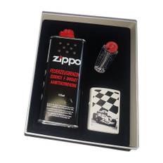 Zippo Original Zippo Race Car Lighter i Gaveæske