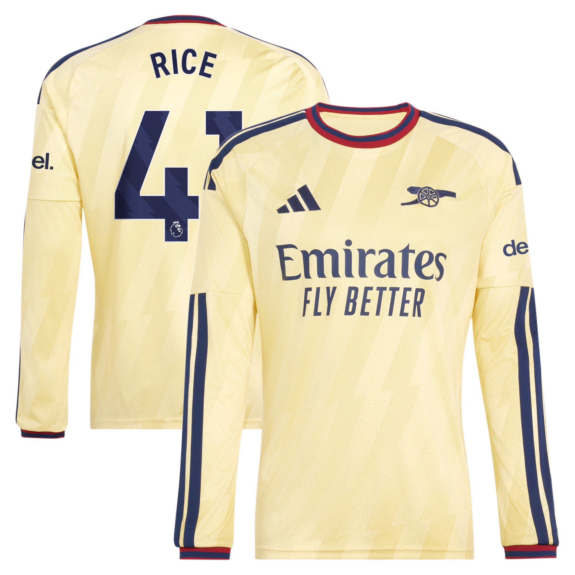 Arsenal adidas Third Shirt 2026-27 - Long Sleeve with Ødegaard 8 printing