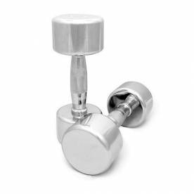 Body Power 12.5-20Kg Ergo Chrome Dumbbell Weight Set