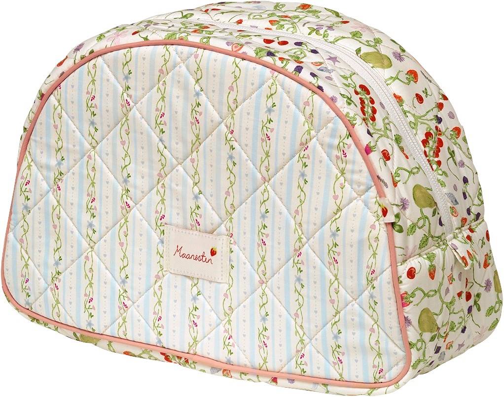 Maanesten Makeup Bag Big Summer ipes Blue Onesize - Toilettasker hos Magasin