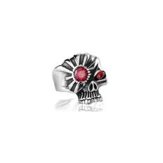 Eye Punk Skull Ring