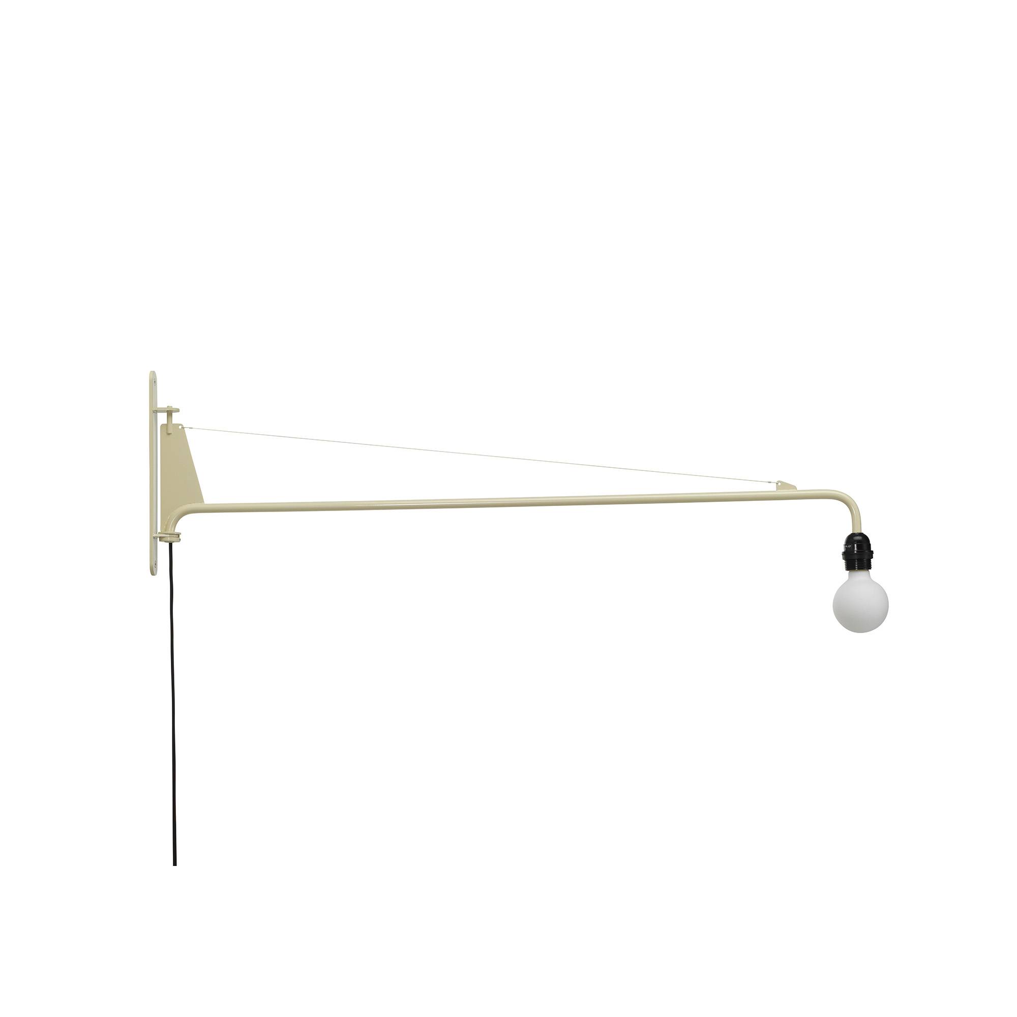Vitra - Petite Potence vägglampa Prouvé Blanc Colombe - Vägglampor - Jean Prouvé - Vit