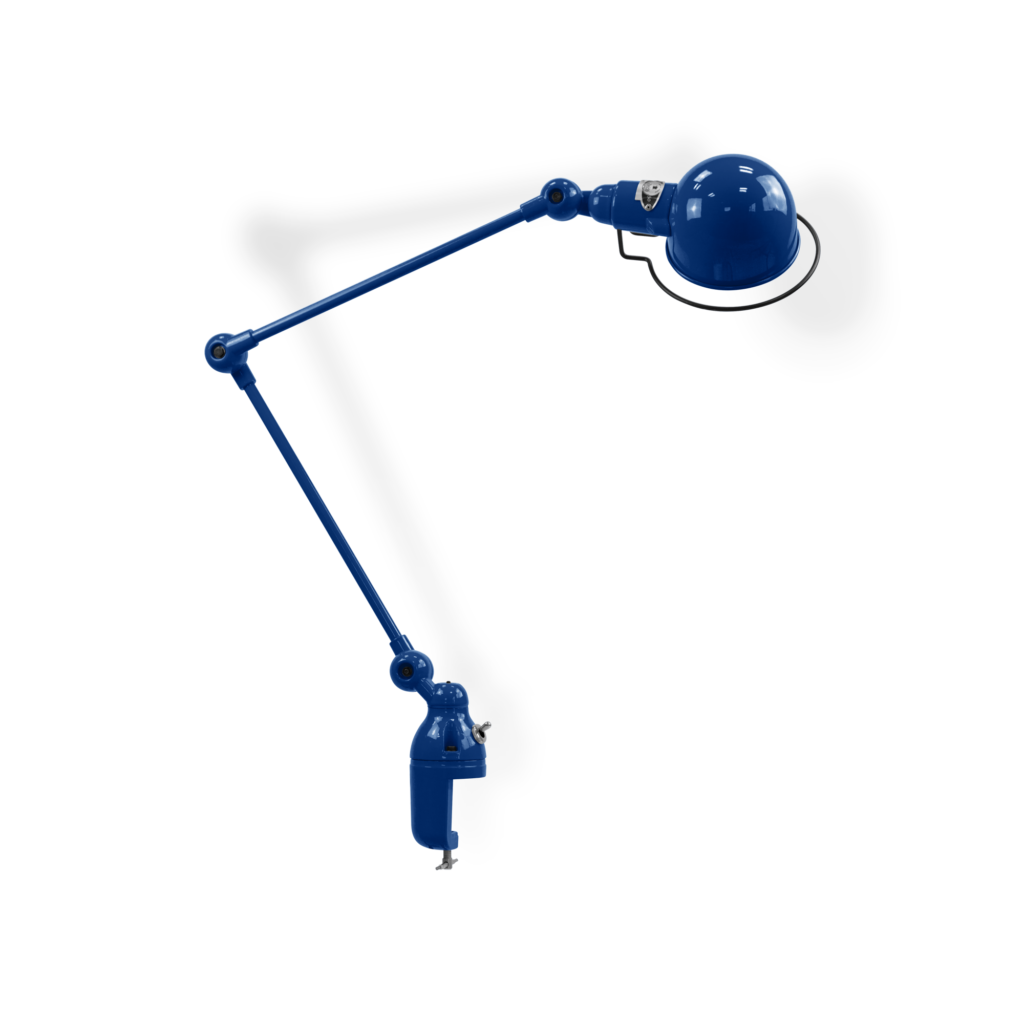 Signal SI332 bordlampe (m/klemme) fra Jieldé - Sapphire blue / Blank