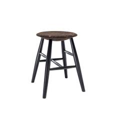 HEM - Drifted Stool Dark Cork/Black - Taburetter - Lars Beller Fjetland - Sort - Naturmateriale/Træ