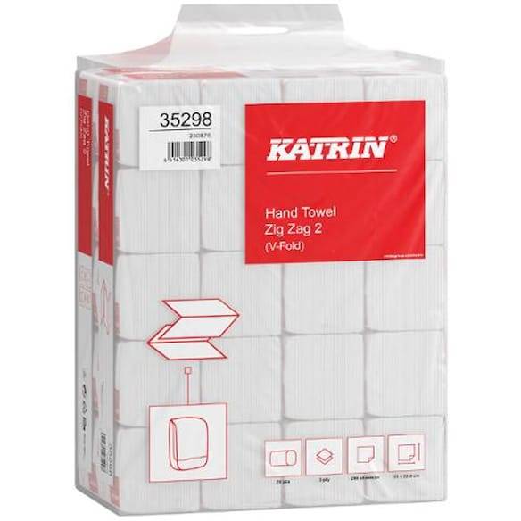 Pappershandduk KATRIN Zig Zag 2 4000/fp