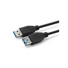 MicroConnect USB 3.2 Förlängningskabel Typ A Hane - Typ A Hona 5m - Svart