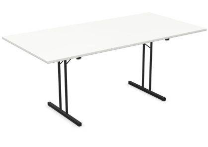 Profim Klapbord - Laminat - Flere størrelser. Polar White Sort 120 x 70 cm