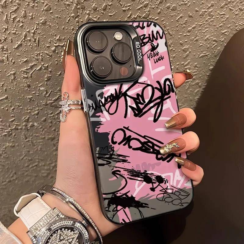 Personalized English Writing Lip Print Case For Xiaomi Mi 11 Lite 5G 14T 14 13T 13 12T 12 Poco F5 X5 X6 M6 F6 Pro 4G Back Cover Xiaomi 14T Pro