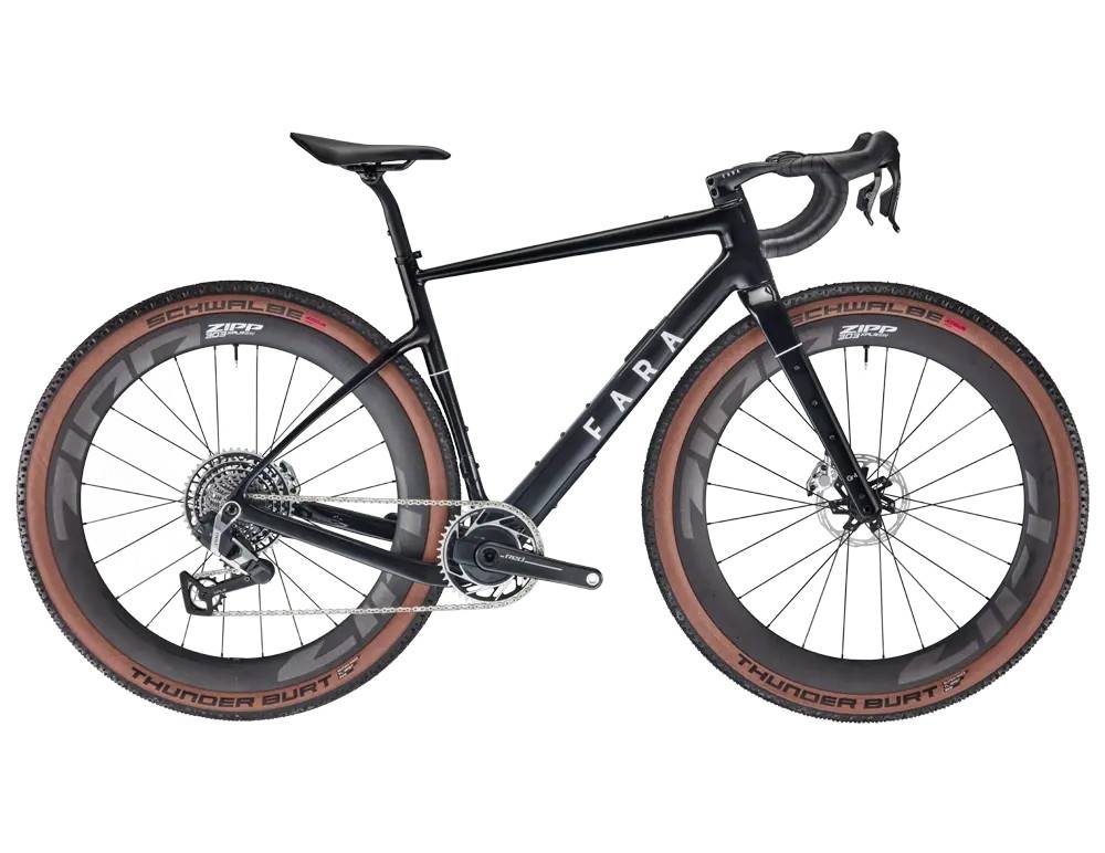 Fara Gr4 Red XPLR AXS Gravelcykel - Svart (XL)