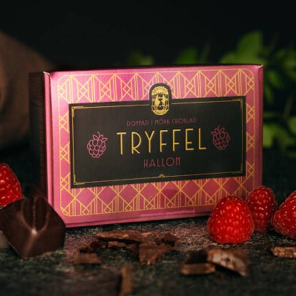 Tryffelask hallon 90g